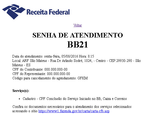 Cnd receita federal cpf