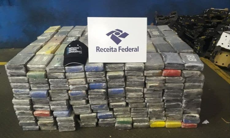 cocaína no porto de Santos